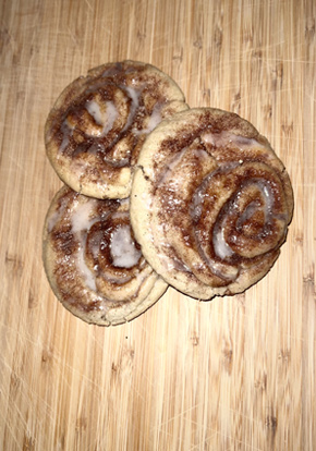 Gingerbread cookies decorated with icing