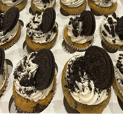 Oreo cupcake
